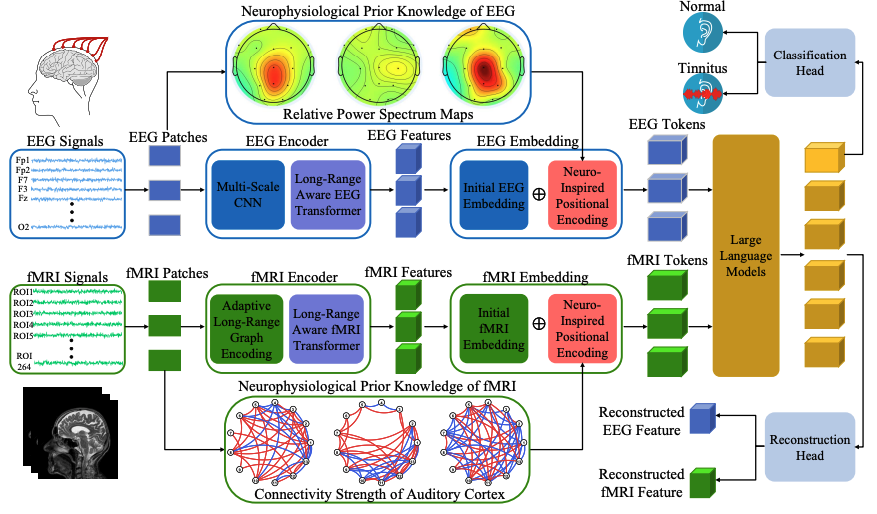 TinnitusLLM: A Multimodal Large Language Model Framework for Tinnitus Diagnosis Through EEG-fMRI Fusion Learning